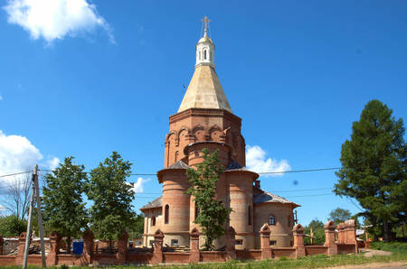 Храм святителя Николая Чудотворца село Никулино