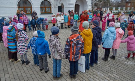 Пасха Христова в воскресной школе Георгиевского храма города Дедовска