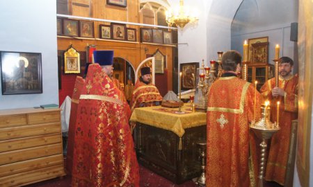 Память священномученика Сергия (Орлова) в Покровском храме села Рубцово