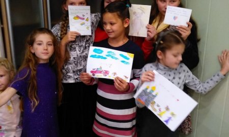 Акция "Согреем детские сердца" в Рубцово