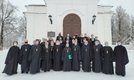 Братское совещание Истринского благочиния в Никольском храме села Мансурово