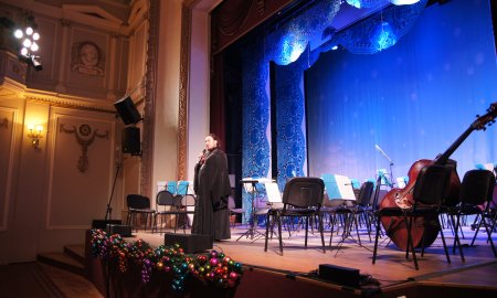 Рождественский концерт симфонического  оркестра Московской областно в городе  Дедовск