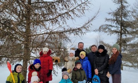 Церковно-экологическая акция «Покормите птиц» в Мансурово.