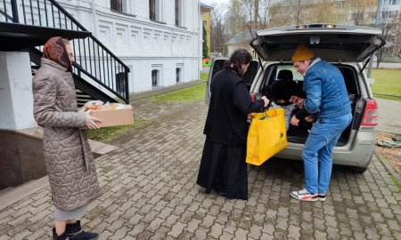 Помощь многодетным в Георгиевском храме города Дедовск