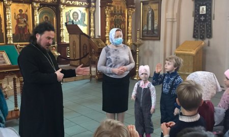 Открытый урок "Я открываю храм" для дошкольников в Дедовске