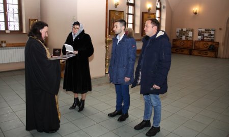 Встреча с медицинскими работниками в Георгиевском храме города Дедовска