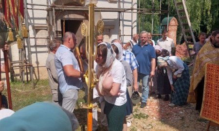 Престольный праздник в Борисо-Глебском храме села Куртниково.