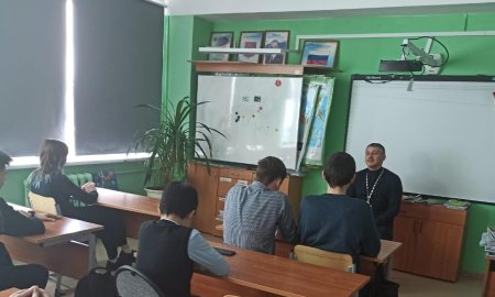 Встреча с учащимися Ивановской СОШ г. о. Истра