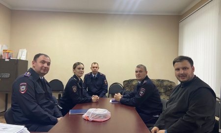 Встреча на Покров в Снегиревском отделении полиции
