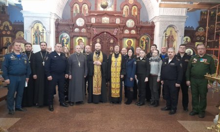Собрание духовенства Истринского благочиния в Крестовоздвиженском храме села Дарна