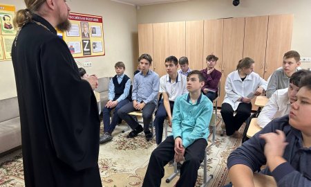 «Задай вопрос священнику» в Новопетровской школе-интернат